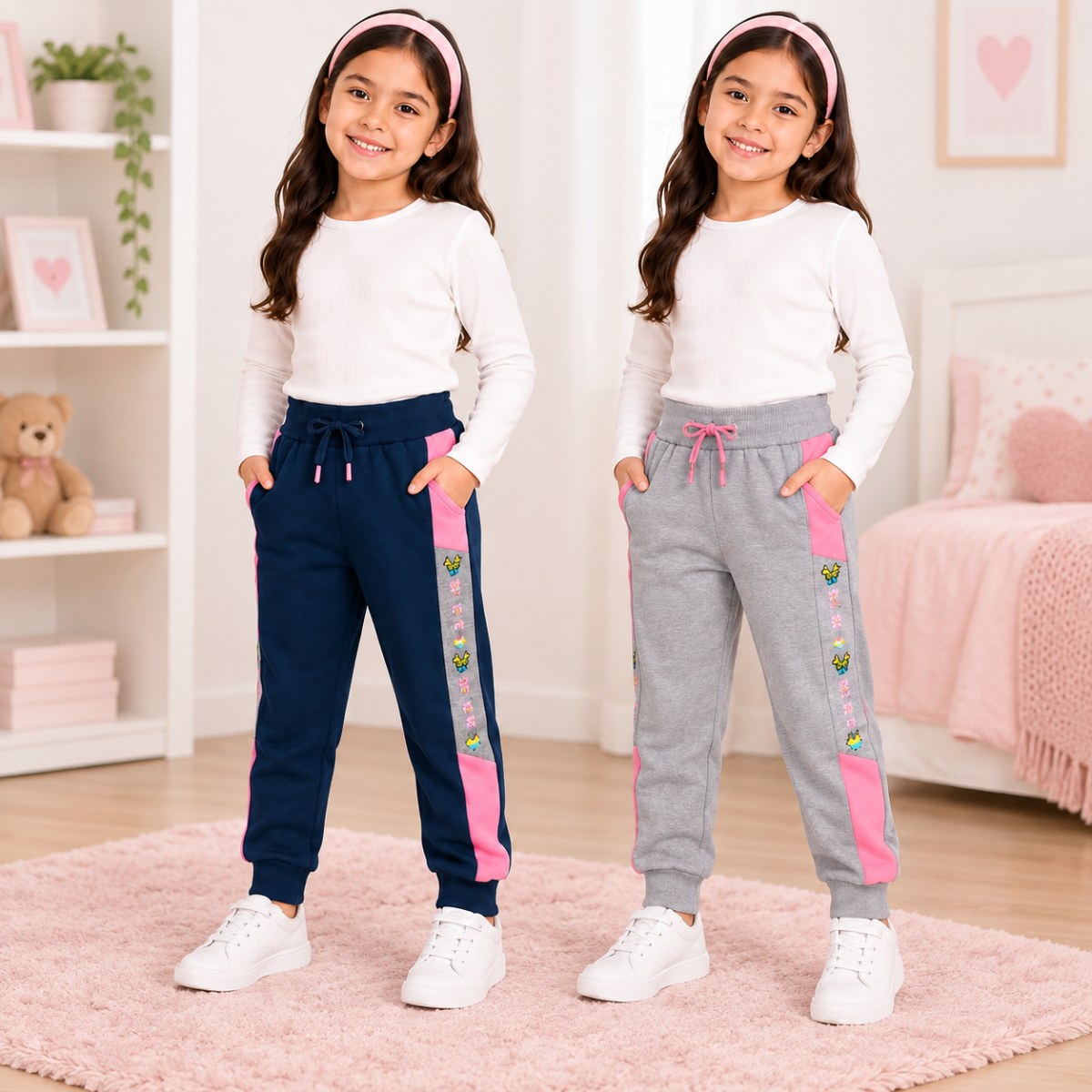 Pantalón de buzo de niña